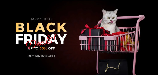 Pawswing Black Friday Extravaganza: Unmissable Deals for Your Feline Friends