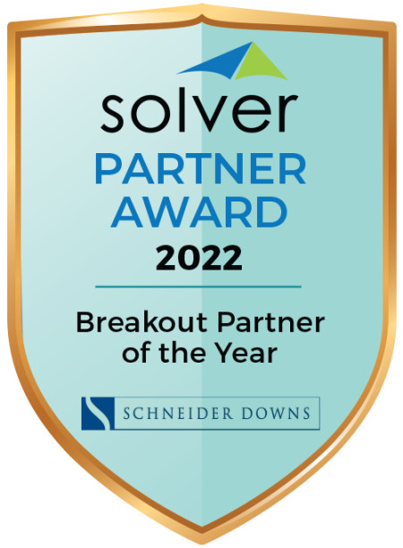 Solver Breakout Partner of the Year Award Badge