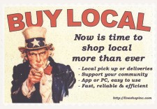 Everyone should shop local now