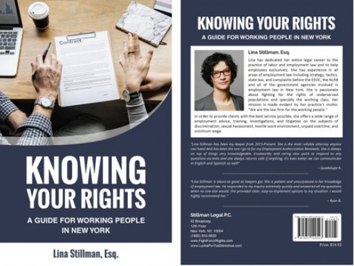 Lina Stillman Launches Powerful Handbook 'Knowing Your Rights: A Guide For Working People In New York'