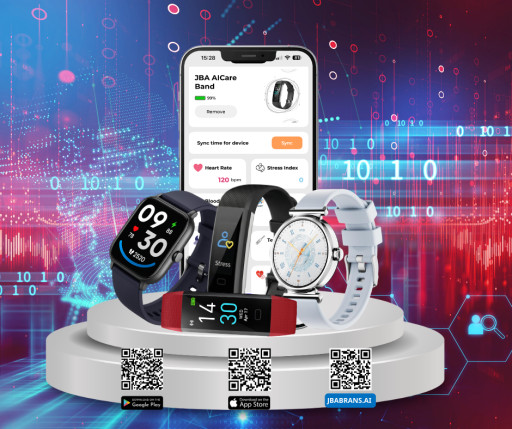 AQP ONE Launches JBA AICare(TM), Introducing a Physiological Intelligence System into the $100+ Billion Global Wearable Market