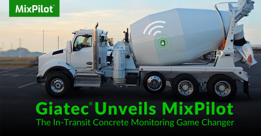 Giatec Unveils MixPilot: The In-Transit Concrete Monitoring Game Changer