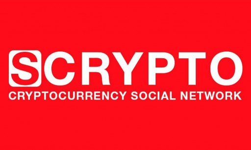Cryptocurrency Social Network, Scrypto.io Announces Crowdsale