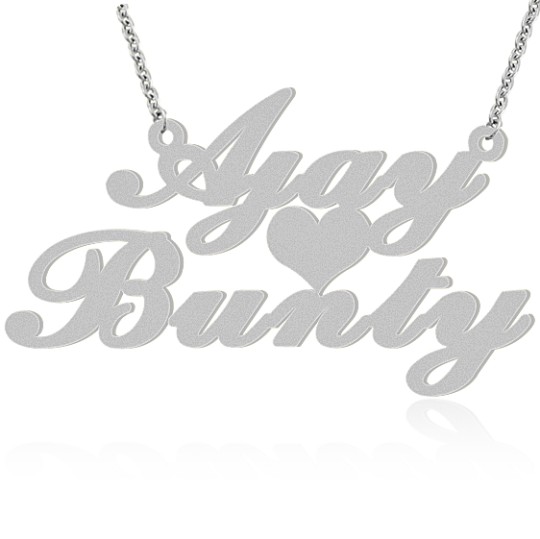 Name on necklace