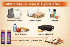 What to Bring to an Overnight EESystem™ Session