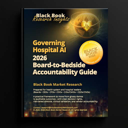 2026 Health System AI Governance Resource Guide: Black Book Global Benchmark and Regulatory Readiness Report