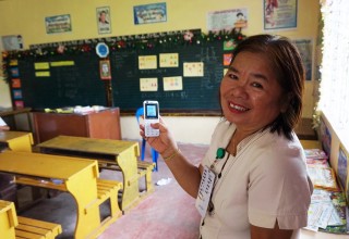 Philippines school teacher Anita Camilon