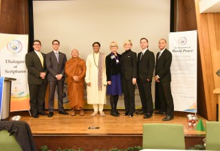 Religious leaders gathered in the name of peace at the Church of Scientology in San Jose