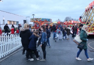The funfair rides were a popular feature of Winter Wonderland in Firhouse
