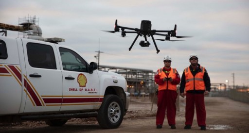 DJI M300 Drones for Oil and Gas Refinery Inspection