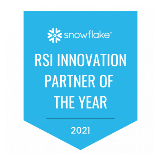 Snowflake Names phData 2021 RSI Innovation Partner of the Year North America