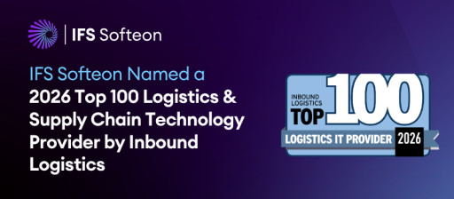 IFS Softeon Named a 2026 Top 100 Logistics & Supply Chain Technology Provider by Inbound Logistics
