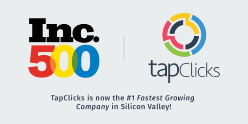 TapClicks Claims #1 Spot as the Fastest Growing Company in Silicon Valley