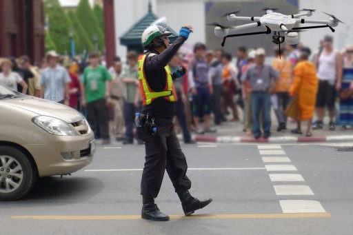 Thai Police Want to Use Drones to Monitor Traffic From Sky