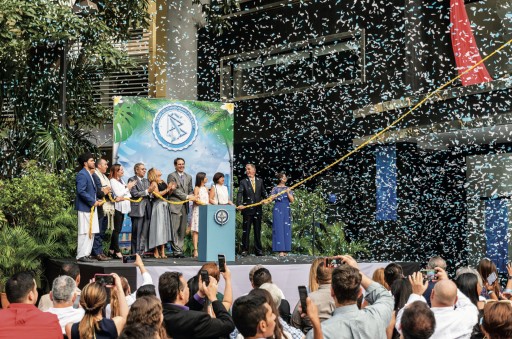 Scientology Welcomed to the Crossroads of the World
