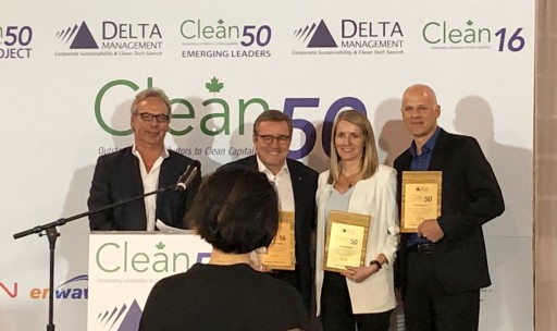 Freightera CEO Eric Beckwitt Receives Sustainability Award at Clean50 Summit in Toronto