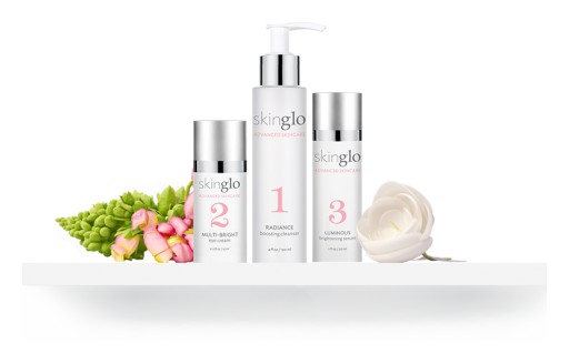 SkinGlo Launches Revolutionary New 3-Step Brightening & Firming Line - Sale