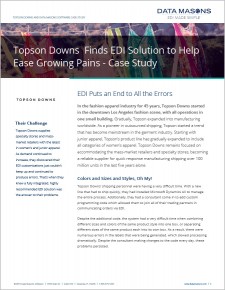 Topson Downs Finds EDI Solution to Help Ease Growing Pains