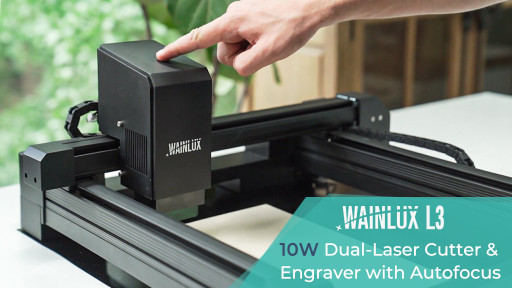 Xinjia Announces Launch of Wainlux L3 — Twin-Beam Laser Engraver & Cutter