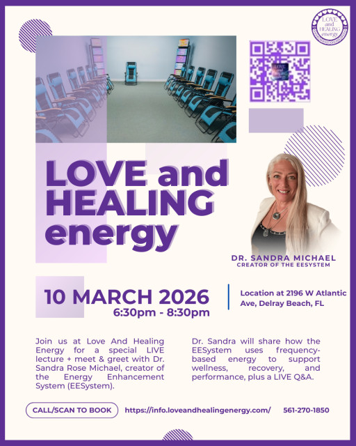SPECIAL EVENT: Meet the Creator of the Energy Enhancement System (EESystem) — Live in Delray Beach