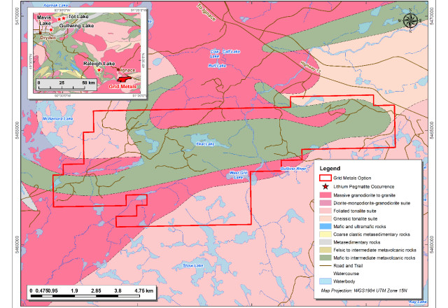 Grid Metals Corp., Tuesday, October 5, 2021, Press release picture