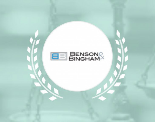 Benson & Bingham Accident Injury Lawyers, LLC Receives 3 Expertise.com Awards