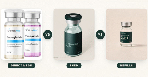 Direct Meds vs. Shed vs. Refills: Comparing the Flat-Price GLP-1 Programs