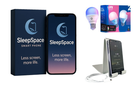 The SleepSpace Phone, Smart Light and Charger is Based on Cognitive Behavioral Therapy and Can Help Address Phone Addiction