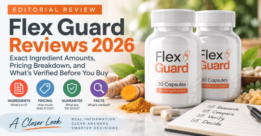 Flex Guard Reviews 2026: Could 8 Disclosed Ingredients Make This Once-Daily Joint Formula Worth a Closer Look?