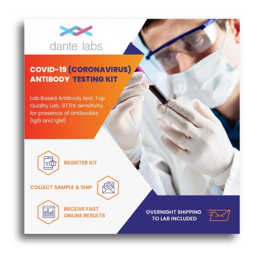 Dante Labs Launches Most-Affordable, Pan-European Coronavirus Tests for Current Infection (PCR Swab) and Antibodies