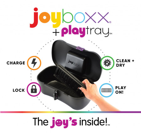 Joyboxx HOLEistic Design | Play, Clean, Dry, Charge, Lock