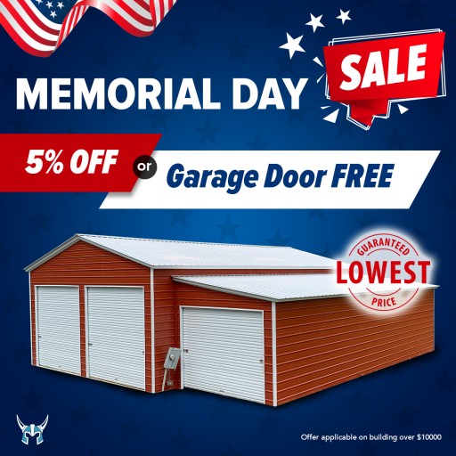 Viking Steel Structures Announces 2019 Best Memorial Day Metal Building Deals