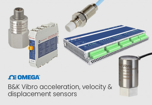 OMEGA Expands Sensor Offerings Through a Strategic Partnership With B&K Vibro