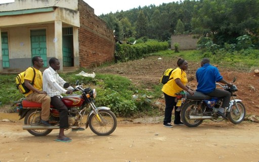 Help Arrives by Motorbike to Remote Kenya Villages