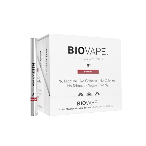 Inhale B12 With BioVape: The World's First Free-Form Delivery System Synthesizing Bioavailable Vitamins in the Form of Aromatherapy Launches Q1 2018