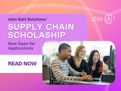 John Galt Solutions’ Supply Chain Scholarship Reopens for Applications in Spring 2025