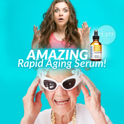 In Honor of Backwards Day, Skin Care Brand Launches Rapid Aging Serum