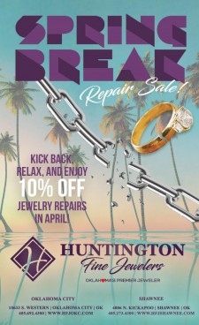 Huntington Fine Jewelers Encourages Customers to Bring in Broken Jewelry for Spring Break Repair Sale