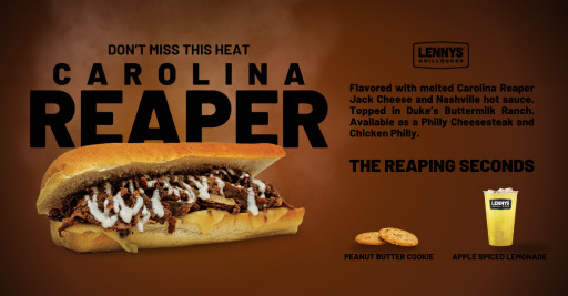 Lennys Grill & Subs Turns Up the Heat With the New Carolina Reaper Subs