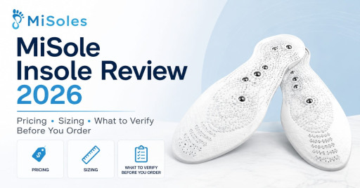 MiSole Insole Reviews 2026: Foot-Weary Buyers Discover the Magnetic Acupressure Design Built for Long Days on Their Feet