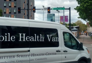 Whittier Street Health Center mobile van provides HIV testing and outreach to Boston's homeless and addicted
