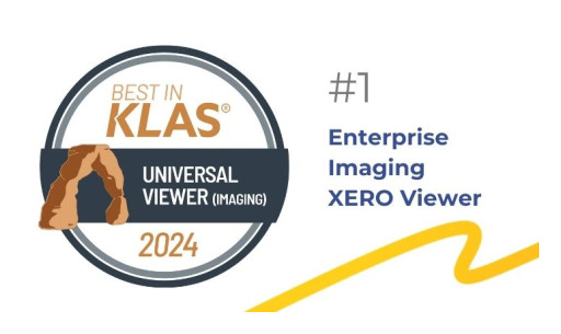 AGFA HealthCare’s Enterprise Imaging XERO Viewer is Ranked #1 Best in KLAS in the Universal Viewer Category for 2024