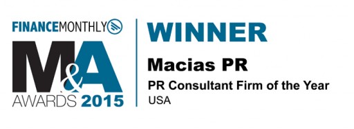 ​PR Firm of the Year - Milestones and Achievements That Led to the 2015 M&A Award