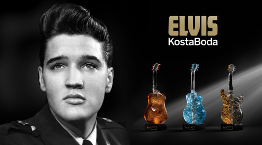 Kosta Boda Collaborates with Elvis Presley Enterprises
