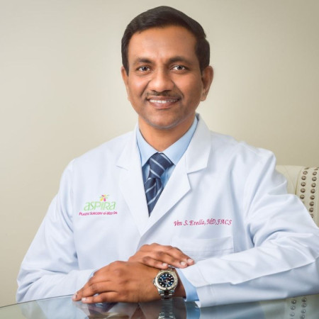 Board-Certified Plastic Surgeon Dr. Venkata Erella