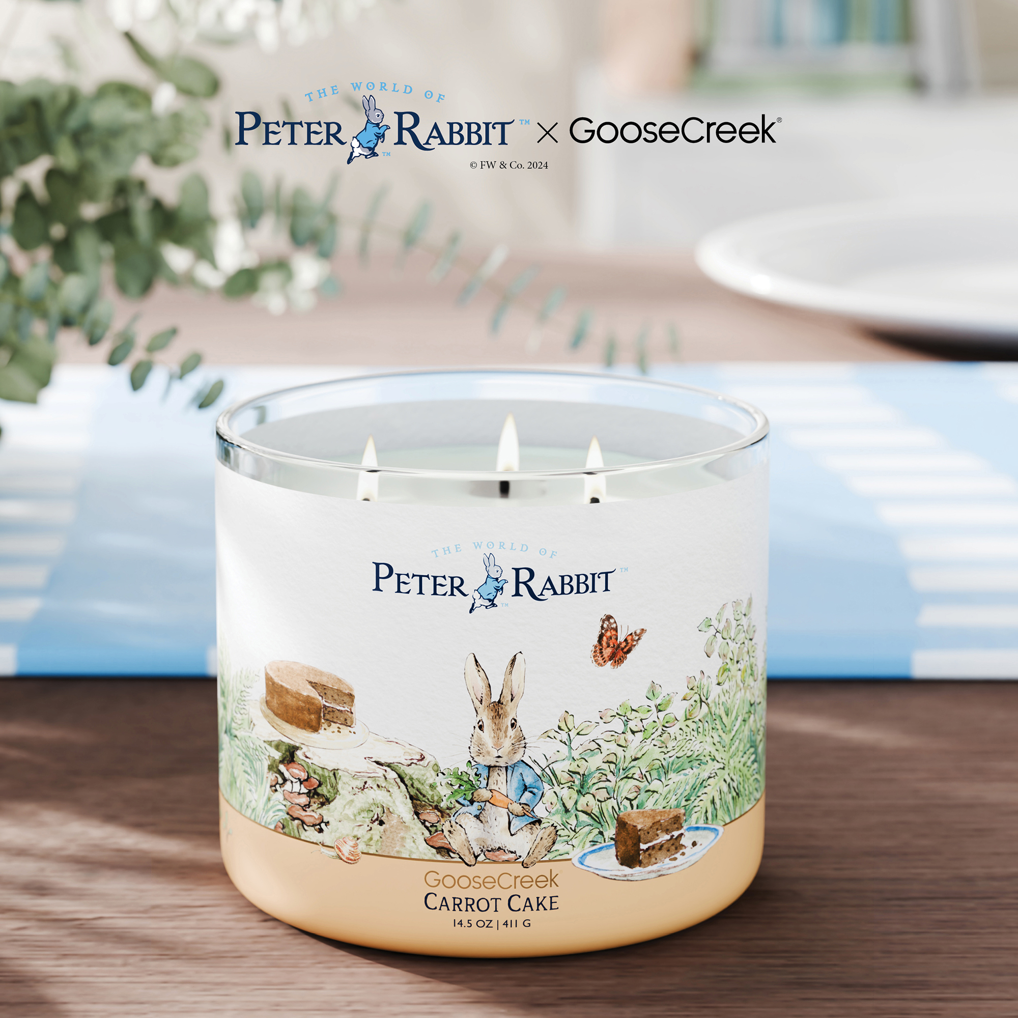 Peter Rabbit Blueberry Jam Large 3-Wick Candle – Goose Creek Candle