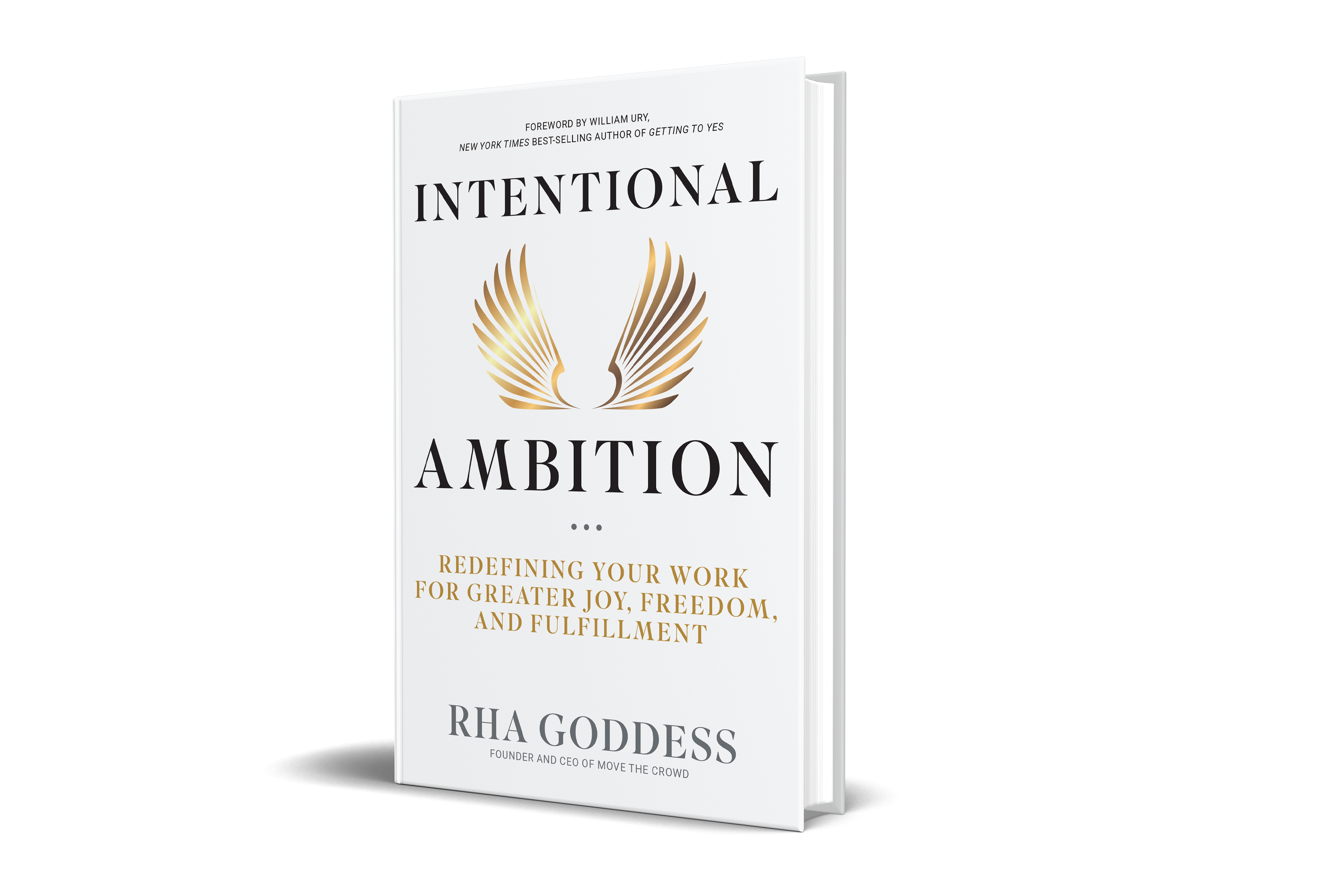 3D Book Cover for 'Intentional Ambition'