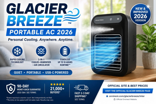 Glacier Breeze Portable AC Review 2026 Explores Why Shoppers Are Comparing Personal Cooling Options Before Ordering
