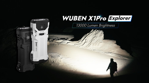 WUBEN Launches X1 Pro Flashlight on Kickstarter - 13,000 Lumens of Power in a Compact, Adventure-Ready Design