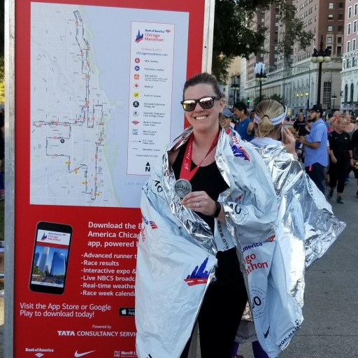Emily McDonough Souza Completes the 2017 Chicago Marathon